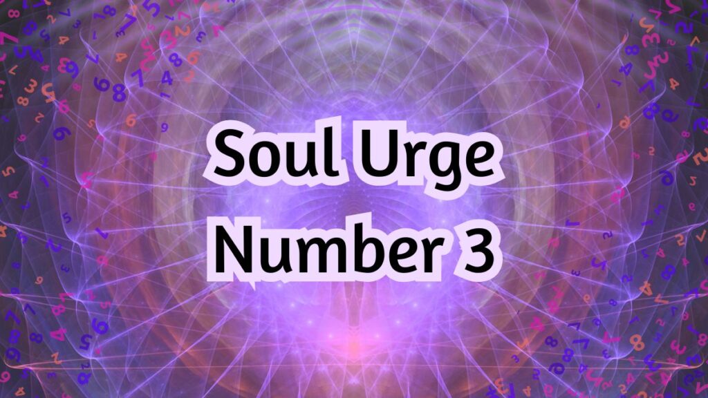 soul urge number 3