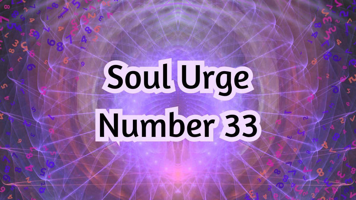 soul urge number 33